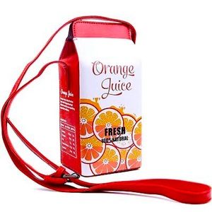 Orange juice purse